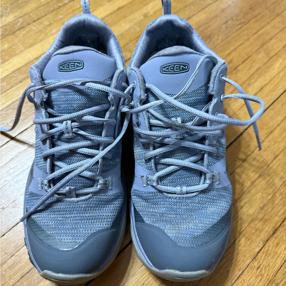 Keen Women’s Gray and Blue Trail Sneakers